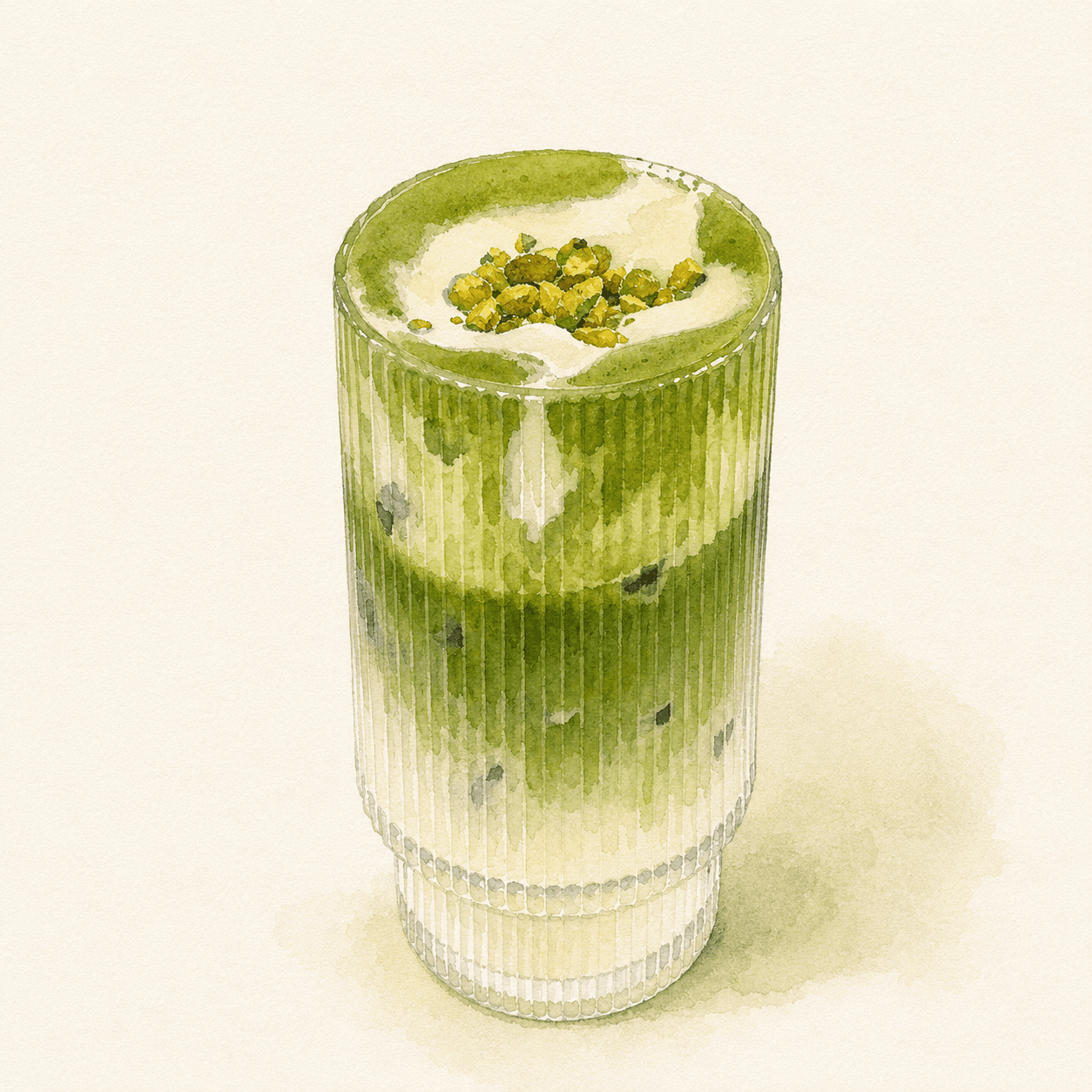 Pistachio Matcha Latte
