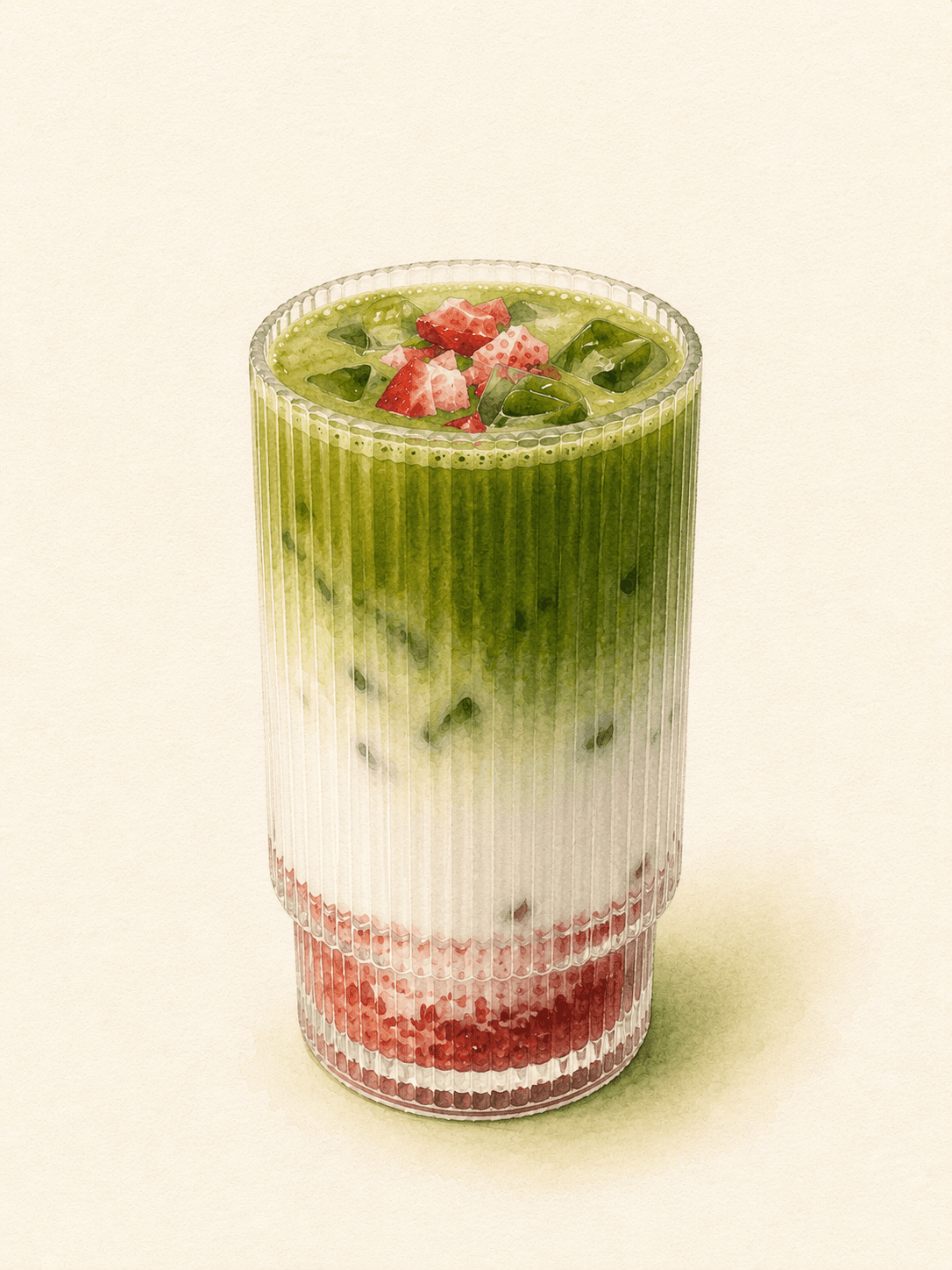 Strawberry Cheesecake Matcha